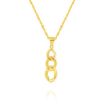 Load image into Gallery viewer, 18K Real Gold Drop Linked Jewelry Set
