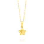Load image into Gallery viewer, 18K Real Gold Fine Star Necklace