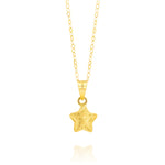 Load image into Gallery viewer, 18K Real Gold Fine Star Necklace