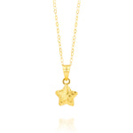 Load image into Gallery viewer, 18K Real Gold Fine Star Necklace