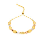 Load image into Gallery viewer, 18K Real Gold Adjustable Multi Color Ball Seed Bracelet