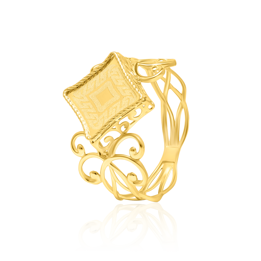 21K Real Gold Ring