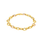 Load image into Gallery viewer, 18K Real Gold Elegant Linked Bracelet