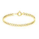 Load image into Gallery viewer, 18K Real Gold Thick Linked Bracelet