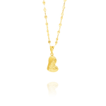 Load image into Gallery viewer, 18K Real Gold Mama Mary Necklace