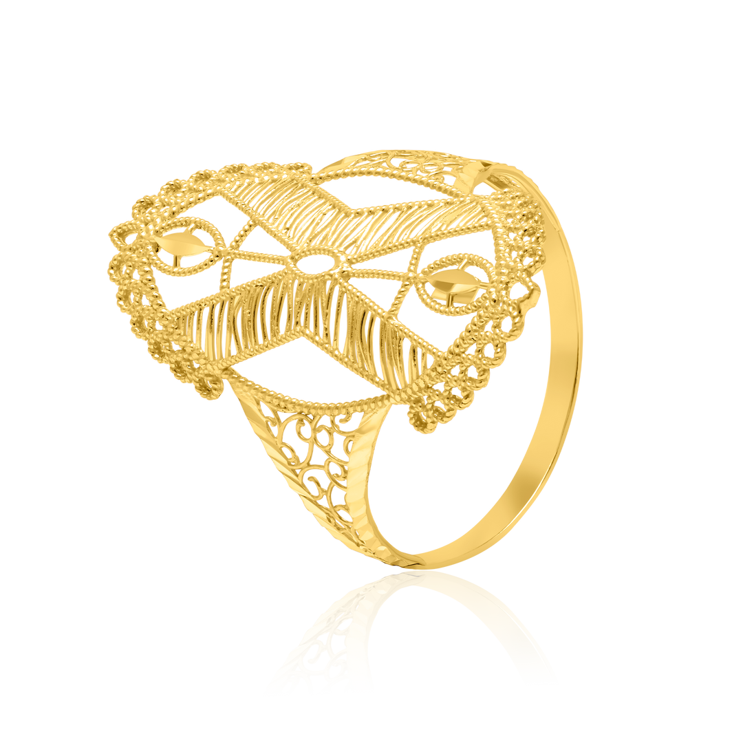 21K Real Gold Ring