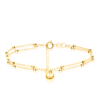 Load image into Gallery viewer, 18K Real Gold 2 Layer Seed Bracelet
