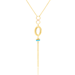 Load image into Gallery viewer, 18K Real Gold Long Hanging Necklace