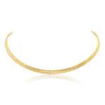 Load image into Gallery viewer, 18K Real Gold Elastic Necklace