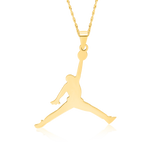 Load image into Gallery viewer, 18K Real Gold Sports Basketball Necklace