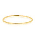 Load image into Gallery viewer, 18K Real Gold Elastic Bangle