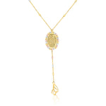 Load image into Gallery viewer, 18K Real Gold Rosary Seed Necklace