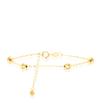 Load image into Gallery viewer, 18K Real Gold Seed Bracelet