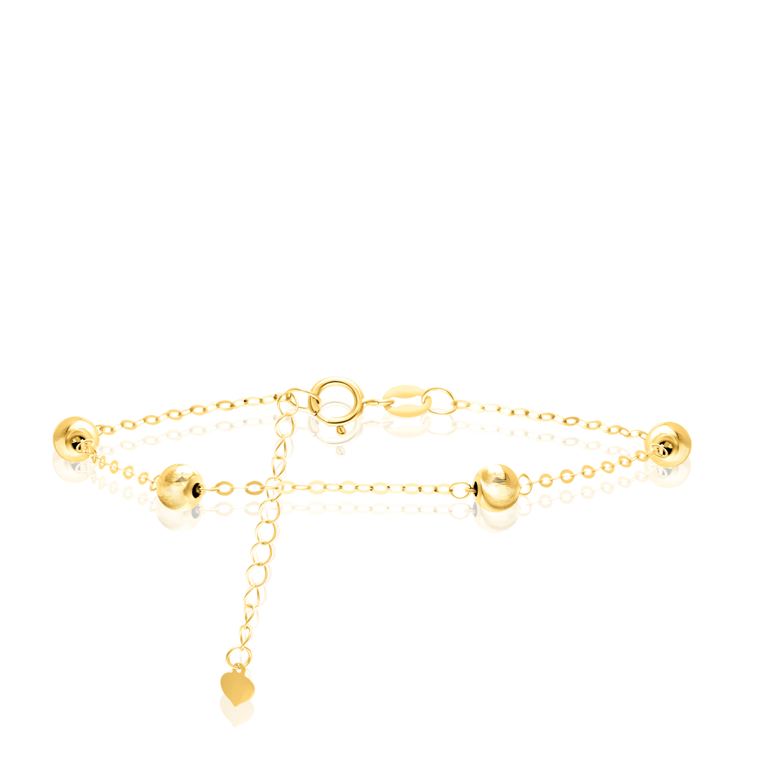 18K Real Gold Seed Bracelet