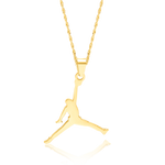 Load image into Gallery viewer, 18K Real Gold Sports Basketball Necklace
