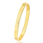 Load image into Gallery viewer, 18K Real Gold Elegant C.R Bangle