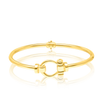 Load image into Gallery viewer, 18K Real Gold Bangle