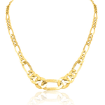 Load image into Gallery viewer, 18K Real Gold Thick Linked Chain (47 C.M)