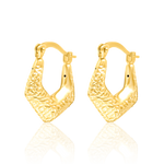 Load image into Gallery viewer, 18K Real Gold Arrow Shape Earring Set