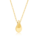 Load image into Gallery viewer, 18K Real Gold Drop Necklace