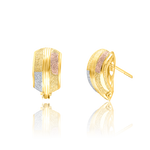 Load image into Gallery viewer, 18K Real Gold 3 Color Clip Earring Set