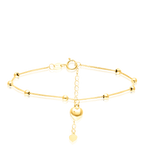 Load image into Gallery viewer, 18K Real Gold Seed Bracelet