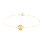 Load image into Gallery viewer, 18K Real Gold Flower Bracelet