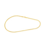 Load image into Gallery viewer, 18K Real Gold Thin Anklet