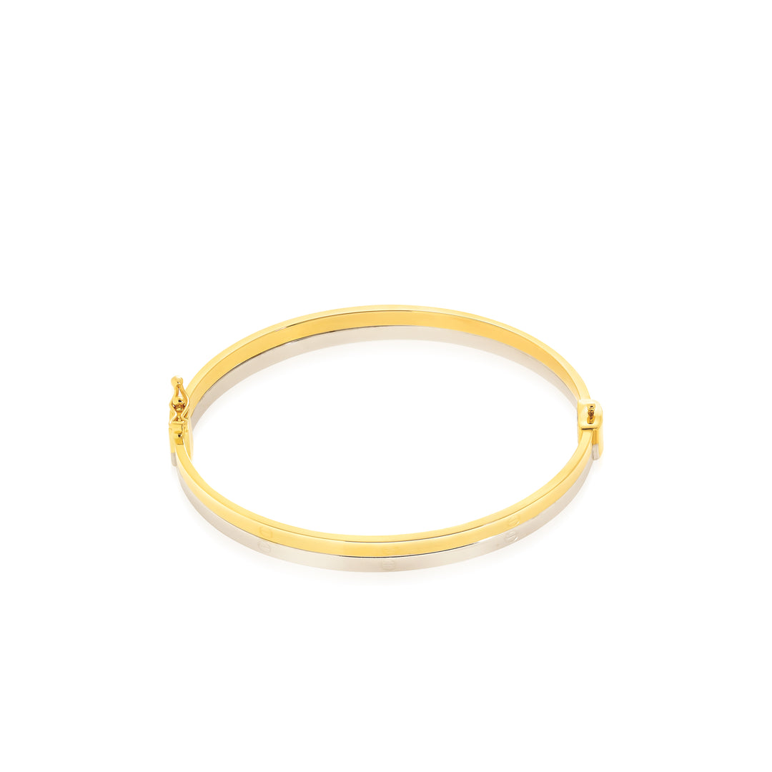18K Real Gold Elegant Bangle