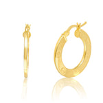Load image into Gallery viewer, 18K Real Gold Round Earring Set