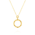 Load image into Gallery viewer, 18K Real Gold Elegant Round Necklace