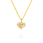 Load image into Gallery viewer, 18K Real Gold Heart Necklace