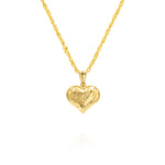 Load image into Gallery viewer, 18K Real Gold Heart Necklace