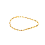 Load image into Gallery viewer, 18K Real Gold 3 Color Rope Anklet