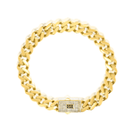 Load image into Gallery viewer, 18K Real Gold Elegant Thick Linked Bracelet