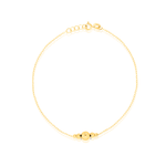 Load image into Gallery viewer, 18K Real Gold Seed Bracelet