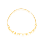 Load image into Gallery viewer, 18K Real Gold Linked Bracelet