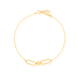 Load image into Gallery viewer, 18K Real Gold Linked Seed Bracelet