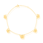 Load image into Gallery viewer, 18K Real Gold Butterfly Bracelet