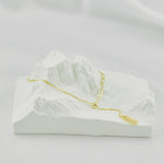 Load image into Gallery viewer, 18K Real Gold Linked Seed Necklace