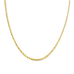 Load image into Gallery viewer, 18K Real Gold Rope Chain (45 cm)