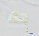 Load image into Gallery viewer, 18K Real Gold Heart Bracelet