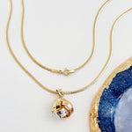 Load image into Gallery viewer, 18K Real Gold 3 Color Knot Necklace
