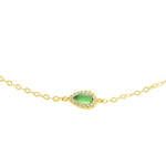 Load image into Gallery viewer, 18K Real Gold Fine Stone Bracelet
