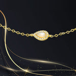 Load image into Gallery viewer, 18K Real Gold Fine Stone Bracelet

