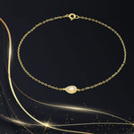 Load image into Gallery viewer, 18K Real Gold Fine Stone Bracelet
