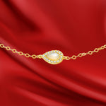 Load image into Gallery viewer, 18K Real Gold Fine Stone Bracelet
