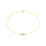 Load image into Gallery viewer, 18K Real Gold Fine Stone Bracelet
