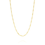 Load image into Gallery viewer, 18K Real Gold 2 Layer Seed Chain
