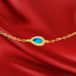 Load image into Gallery viewer, 18K Real Gold Fine Stone Bracelet

